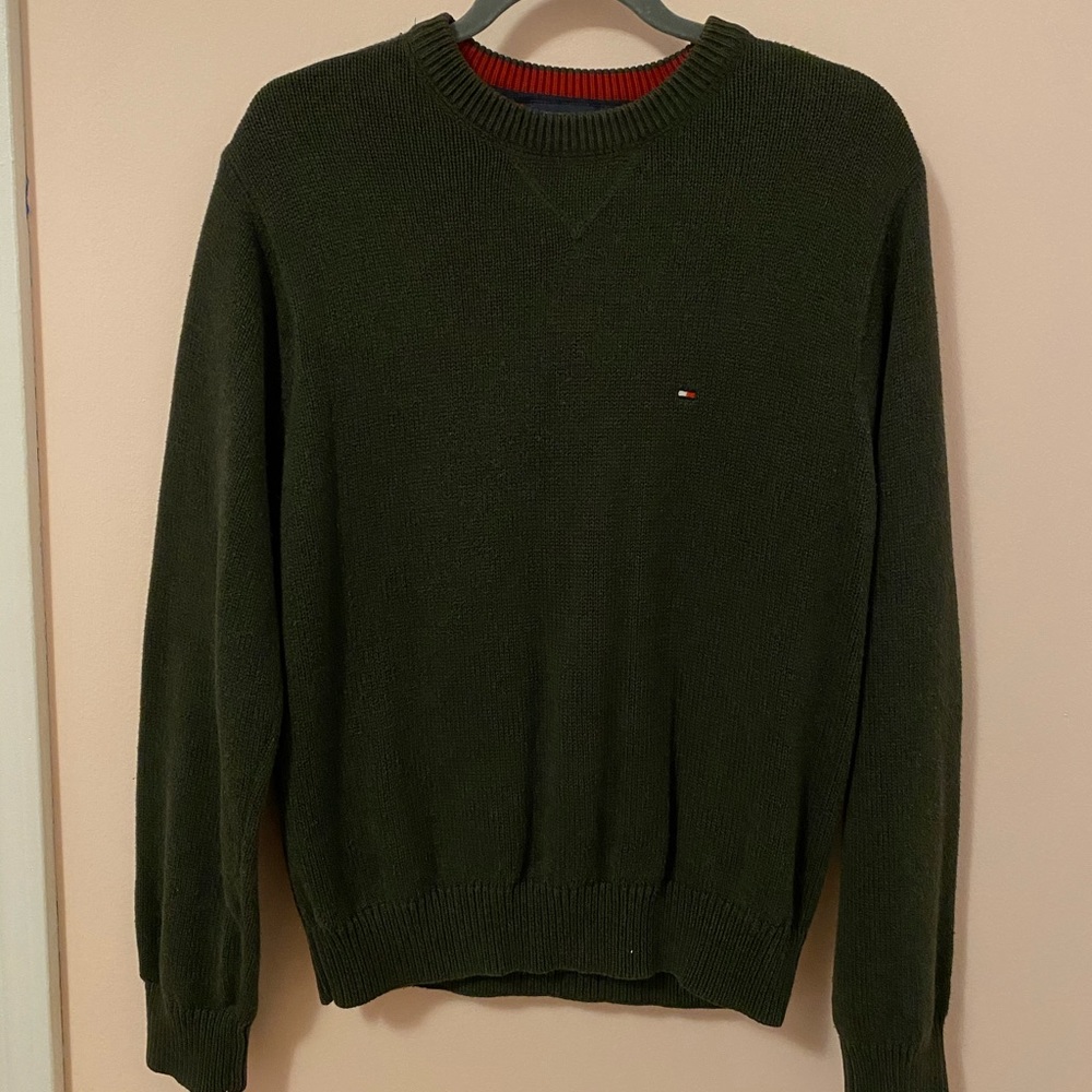Dark olive green sweater